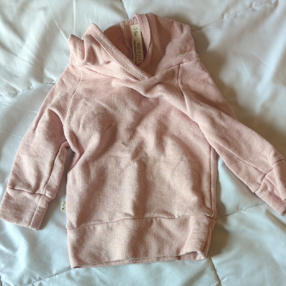 Light Pink Childhoods 3-6m Hoodie